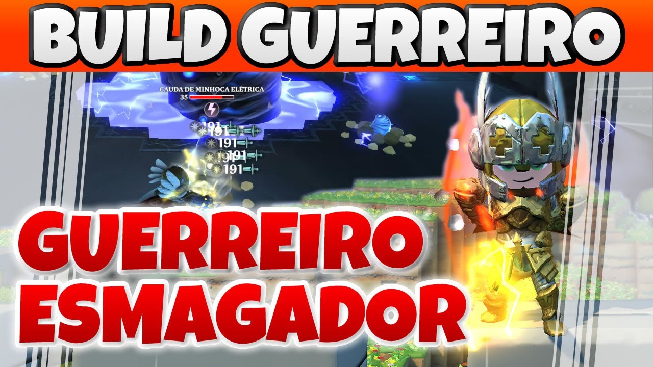 Portal Knights Build Guerreiro Esmagador (Minha Build Preferida para Guerreiro)