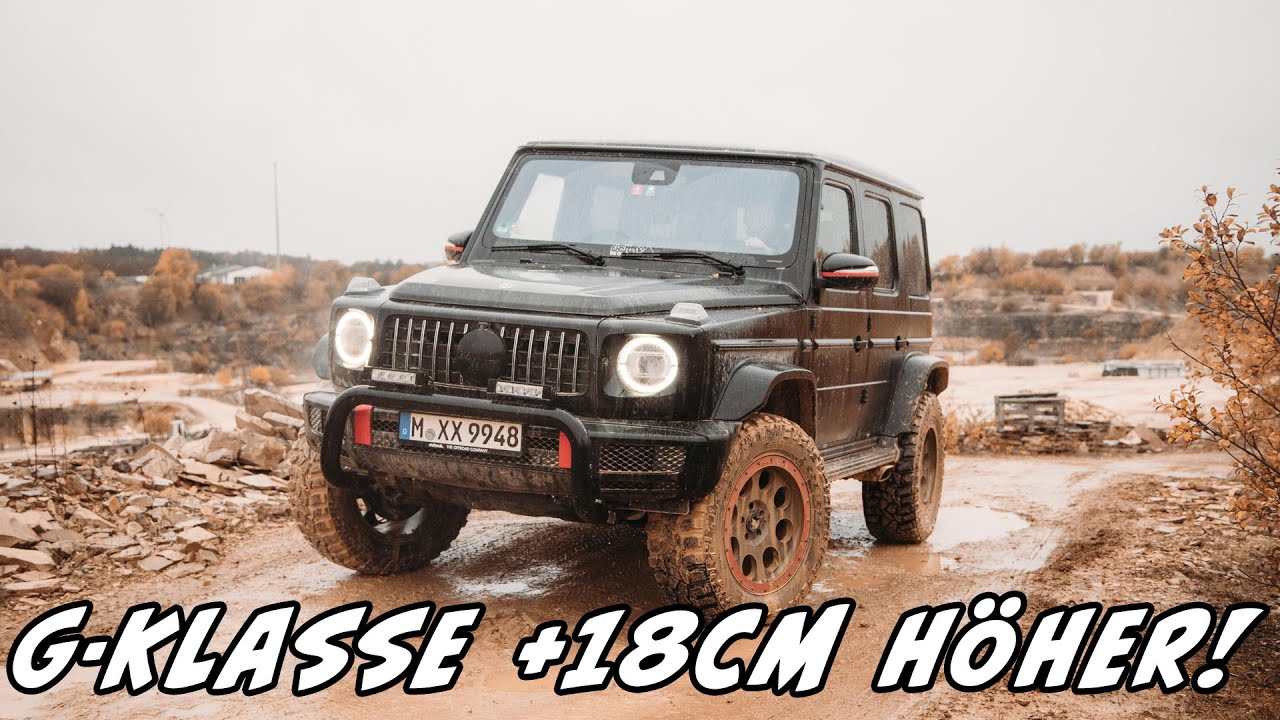 G-Klasse W463 +18cm höher - Delta4x4