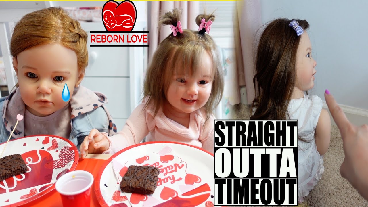 Time Out! Reborn Valentine's Day party Gone Wrong Reborn Role play | Reborn Love