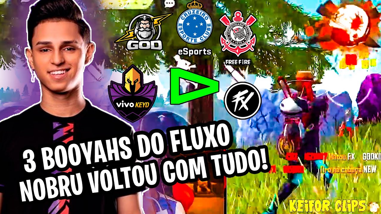 LBFF - OLHA OQUE FLUXO FEZ! INACREDITAVEL SURREAL E IMPRESSIONANTE! 3 BOOYAHS FORA O BAILE!