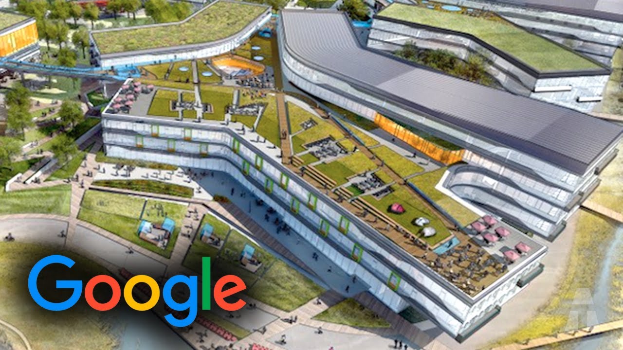 Voici L'Immense Siège Social De Google