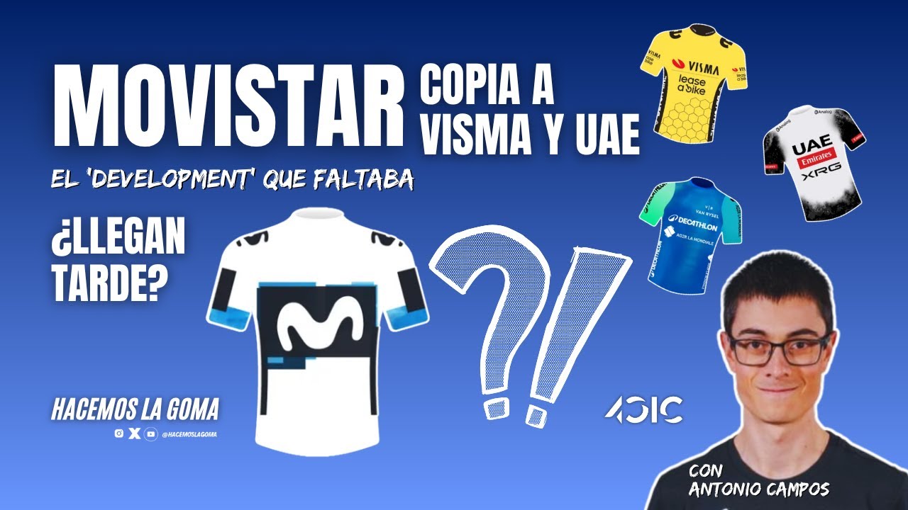 MOVISTAR TEAM ACADEMY - &iexcl;As&iacute; cambia el ciclismo con el nuevo Movistar 2026!