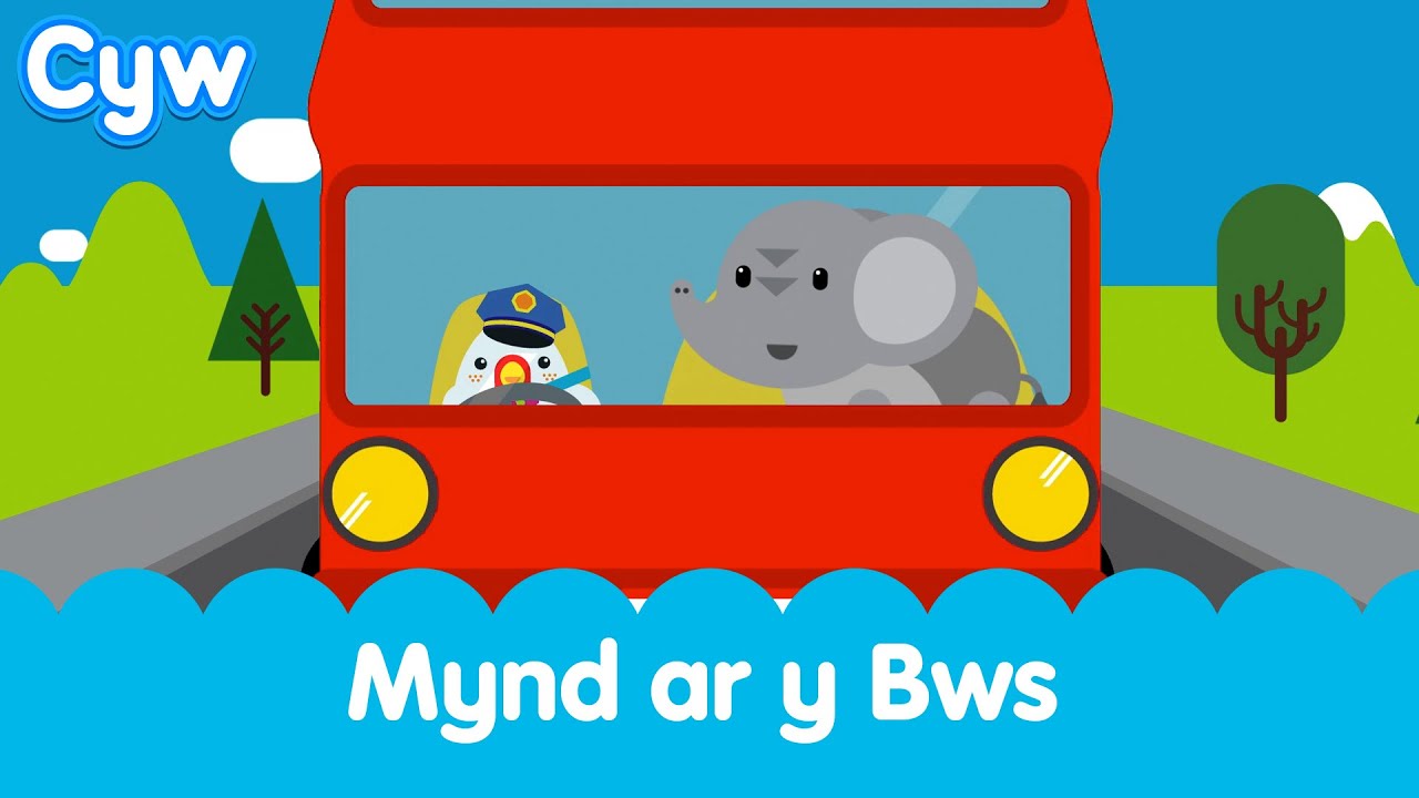 Cân Mynd ar y Bws | Cyw's On the Bus song