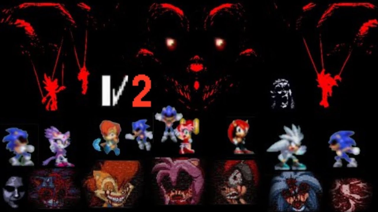 Sonic.EXE 2 The game Official 2012x [Creepypasta of Sonic.ExE  official round 2] (version 2)