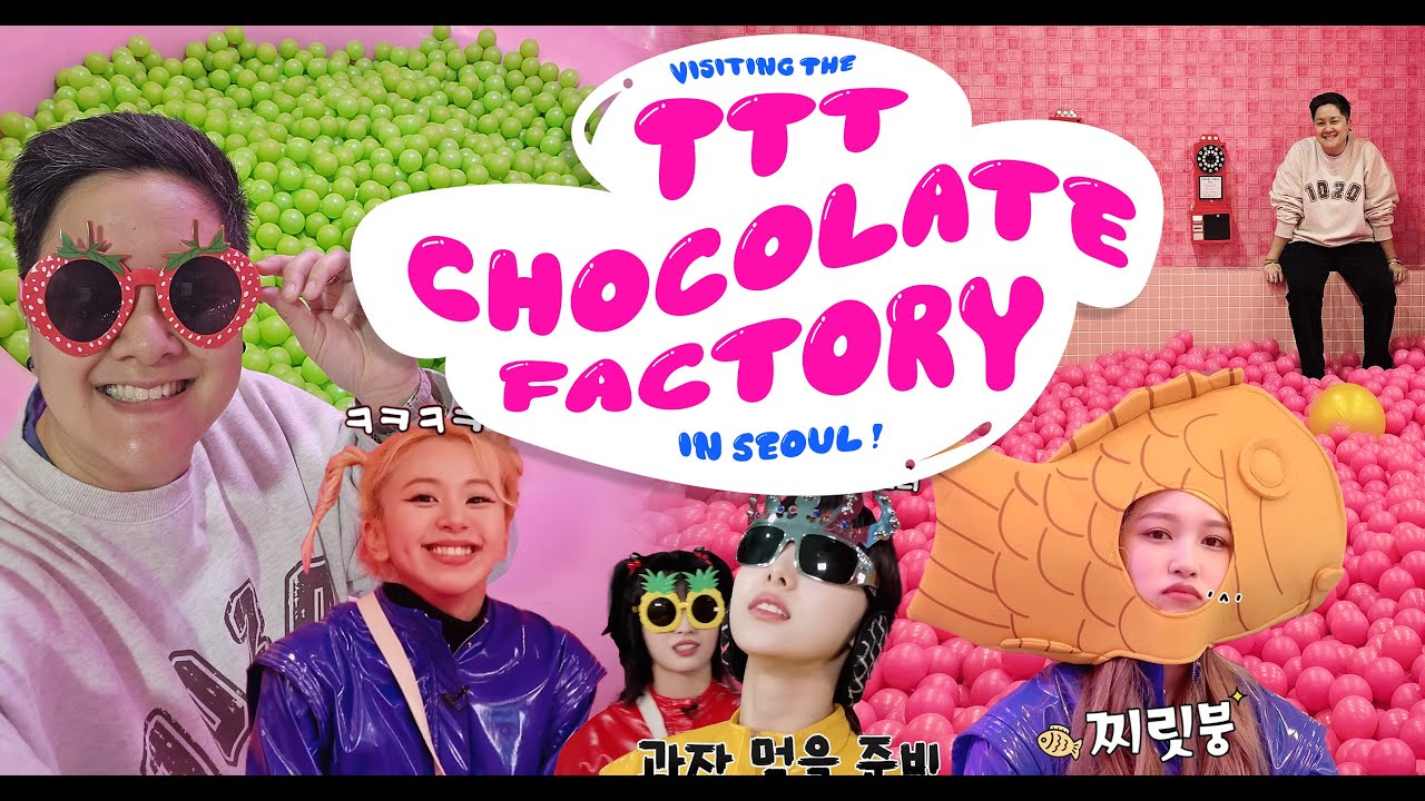 TWICE - Visiting the TTT Chocolate Factory in Seoul - Vlog (Once로그)