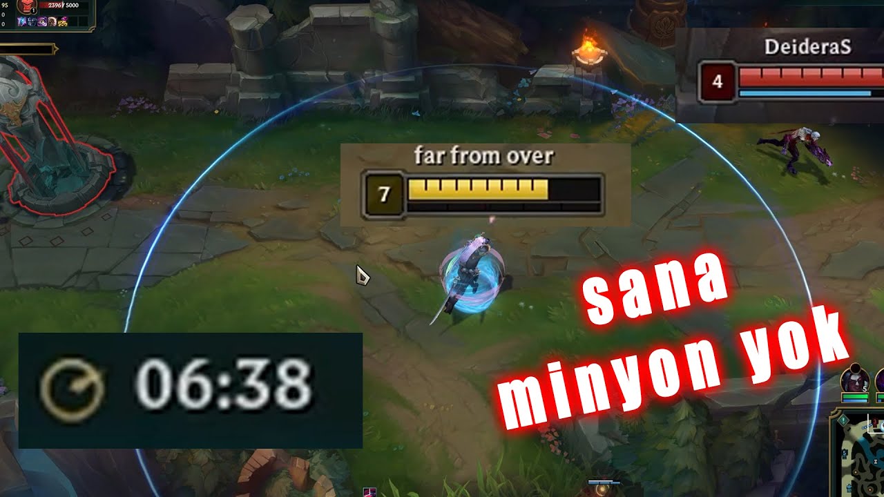 top diff | Yone Üst Koridor Dereceli Oynanış