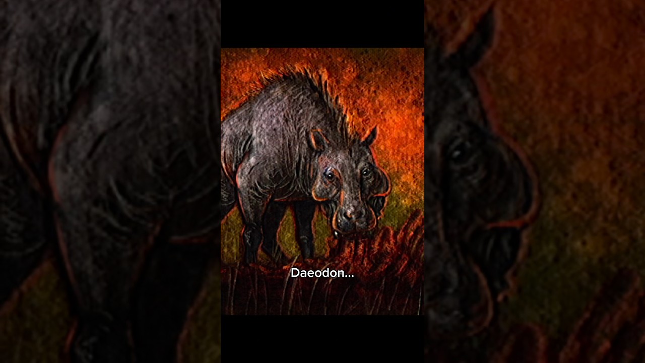 Animals that should NEVER be brought back from extinction #prehistoric #extinct #smilodon #daeodon