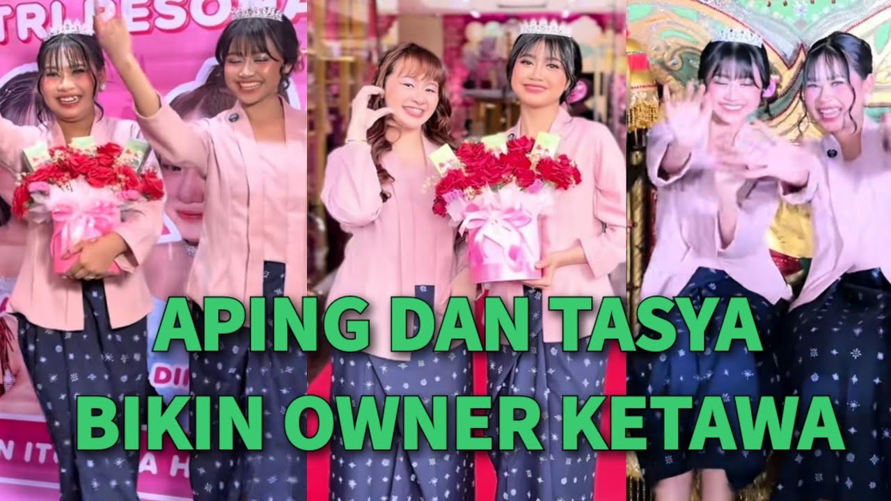 MELEDAK HEBOH!🔥APING DAN TASYA MERUSUH DAN BIKIN OWNER KETAWA SAAT LIVE SKINCARE 