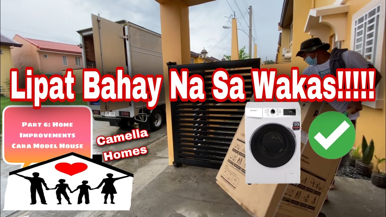 Part 6: Sa Wakas Lipat Bahay Na!!! Home Improvements Cara Model House