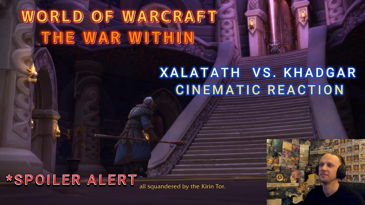 WOW! Xalatath vs. Khadgar - First Reaction Battle for Dalaran Ending Cinematic Reaction