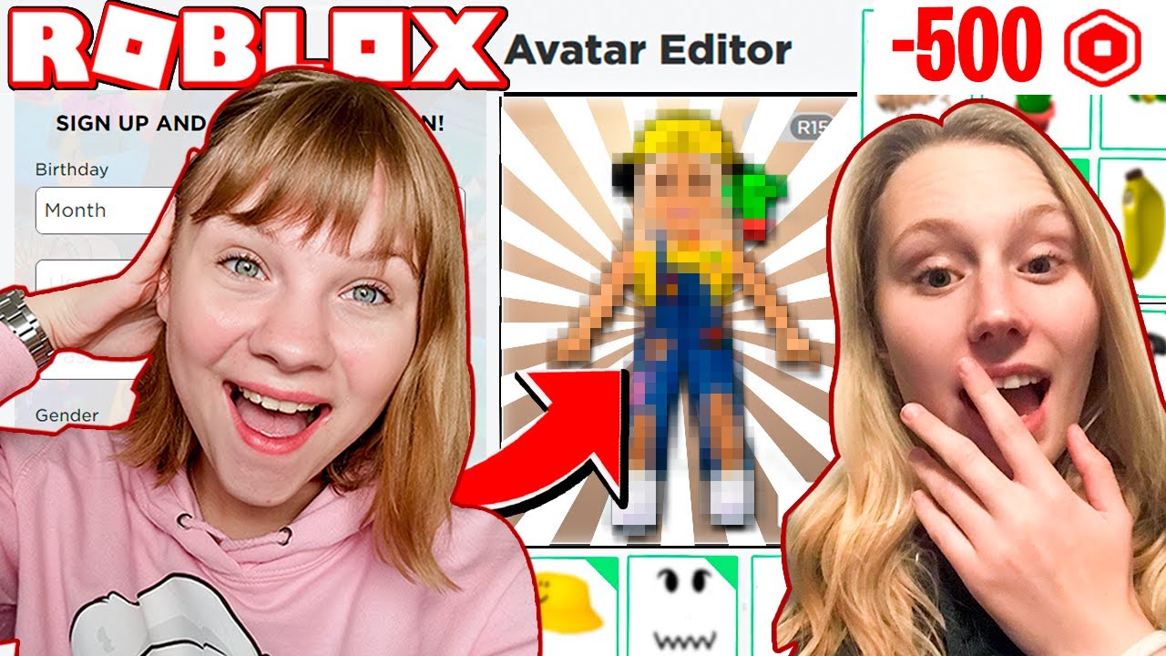 Giver NY *ROBLOX-PROFIL* til min BEDSTE VENINDE! (bruger 500 Robux!) | Dansk Roblox med Kaytraine