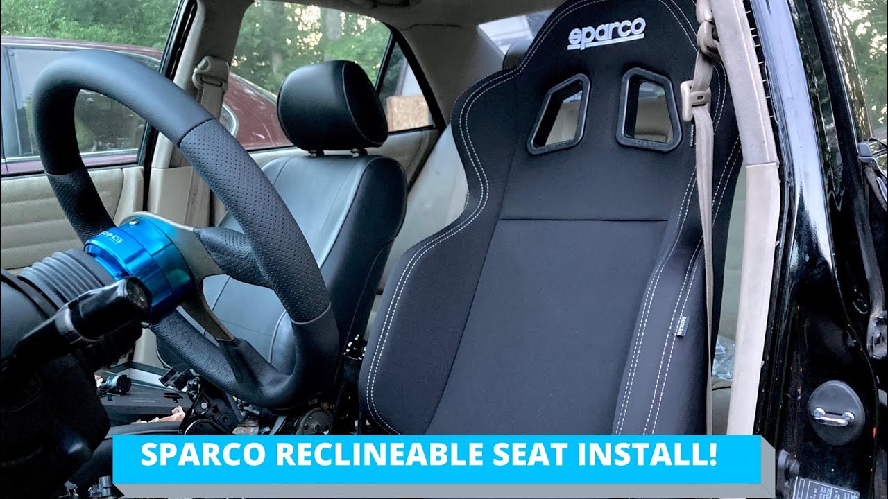 IS300 Sparco R100 Bucket Seat Install!