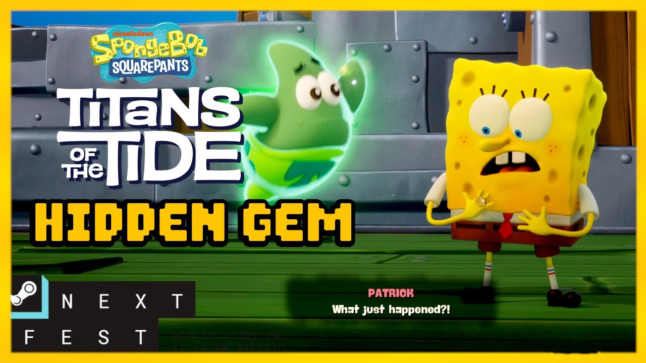 SpongeBob SquarePants: Titans of the Tide - Gameplay