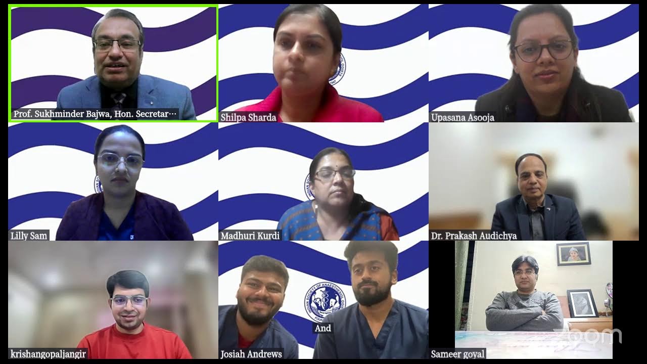ISA National Online PG Class on Pre eclampsia and Anaesthesia Management