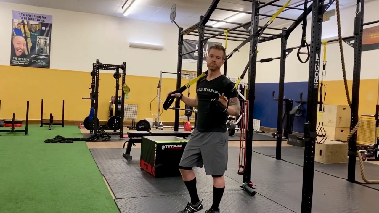 SPINAL Decompression using TRX (back mobility) that might help you sleep better!