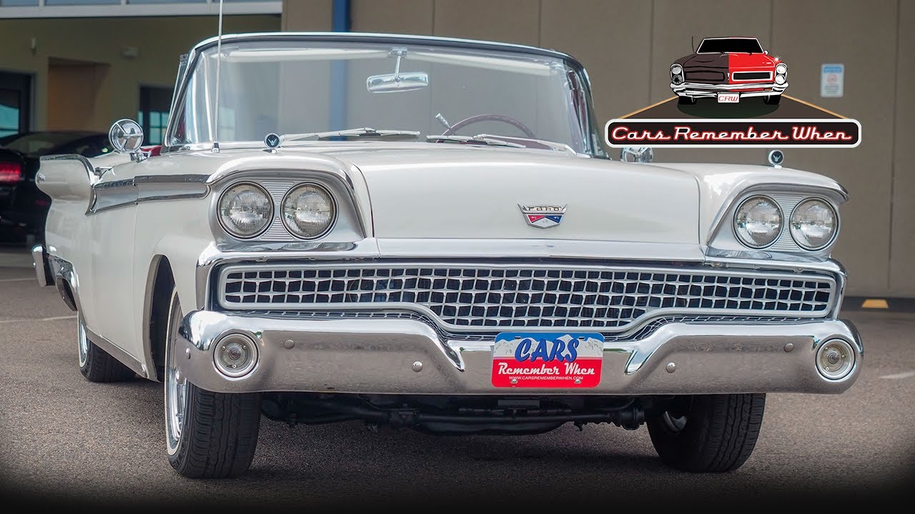 Galaxie Skyliner Power Hardtop 429 V8 3 speed automatic 1959 Ford Classic Cars Colorado