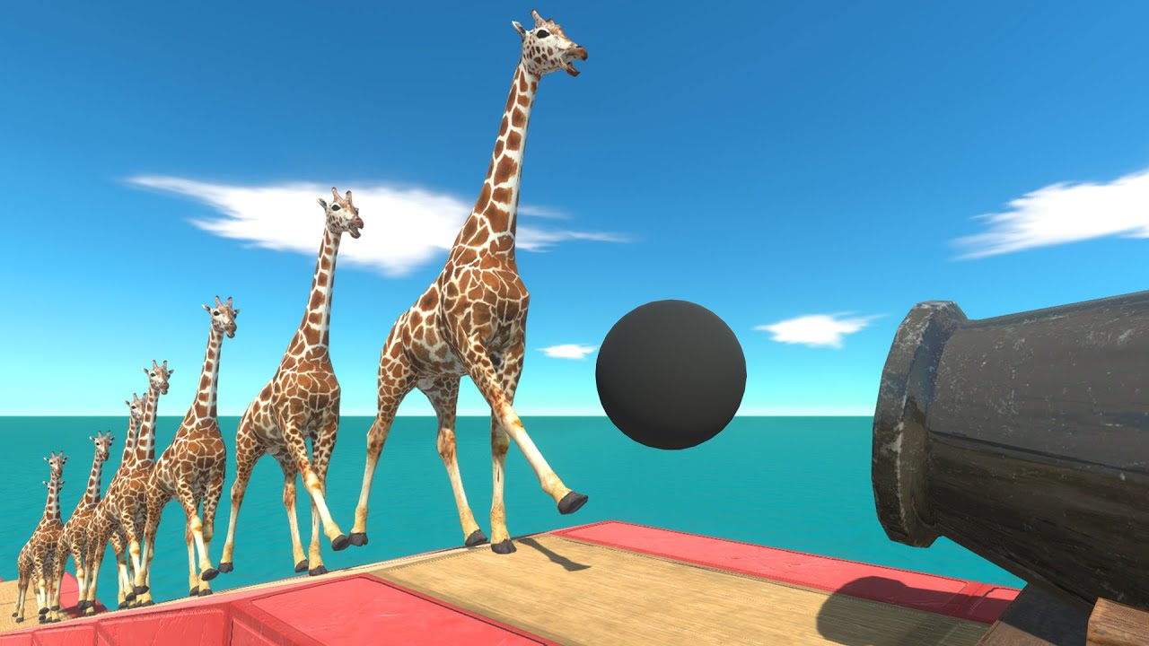 Defenseless units against war cannons - Animal Revolt Battle Simulator
