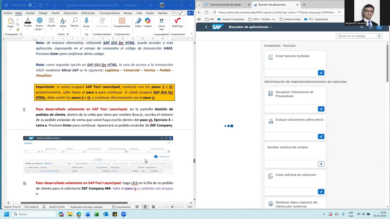 Parte 08 - Ejercicio 05 - Utilización de SAP Versión 4.2 - Contabilidad Financiera