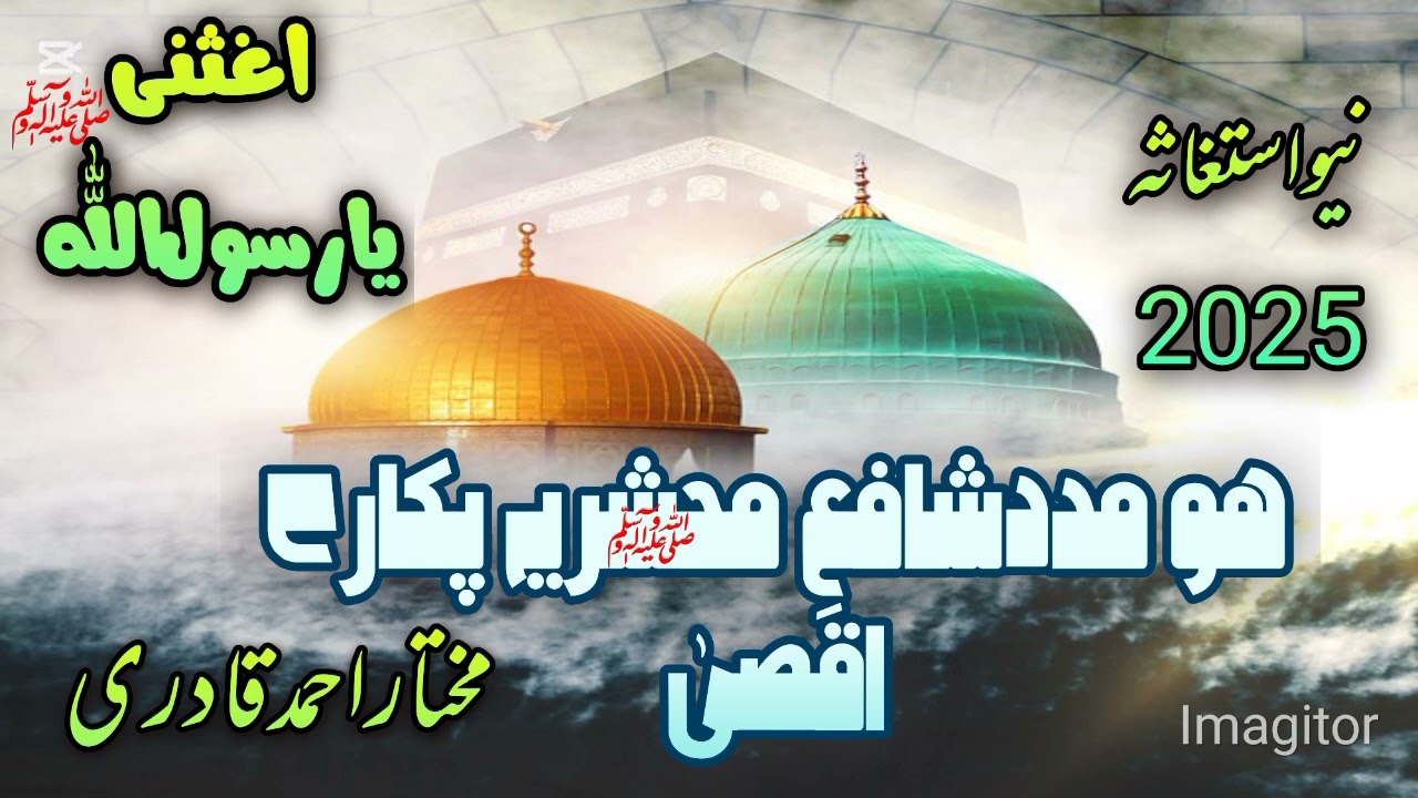 || new istegasa | 2025 | ye pukaray aqsa | video | #mukhtar#qadri#official#
