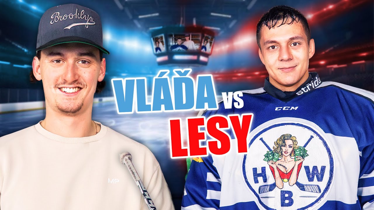 PŘEŽIJE LESY HOKEJOVÝ TRÉNINK NA LEDĚ?!