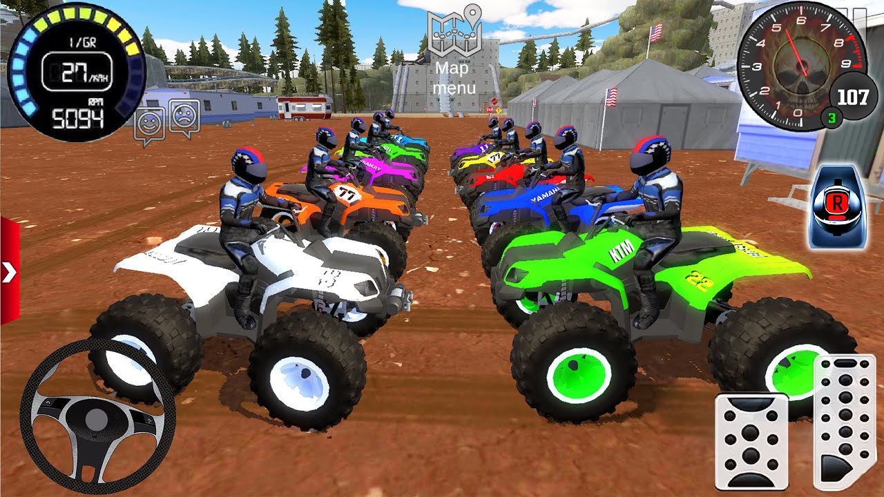 Juego de Motos - Extreme Dirt Quad Bikes Racing game Driving #1 - Extrema de Motocicletas gameplay