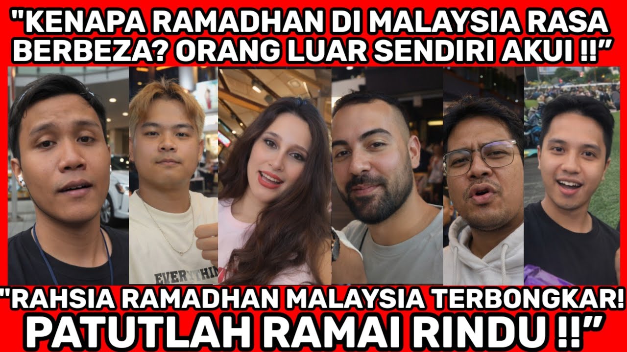 RAMADHAN MALAYSIA ADA SESUATU YANG NEGARA LAIN TAK ADA! INI BUKTINYA!