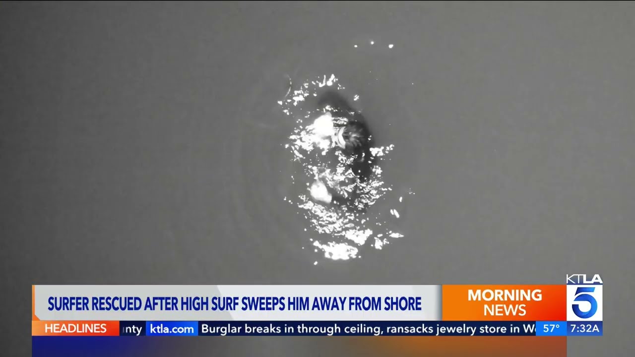 Surfer swept out to sea off Santa Barbara coast