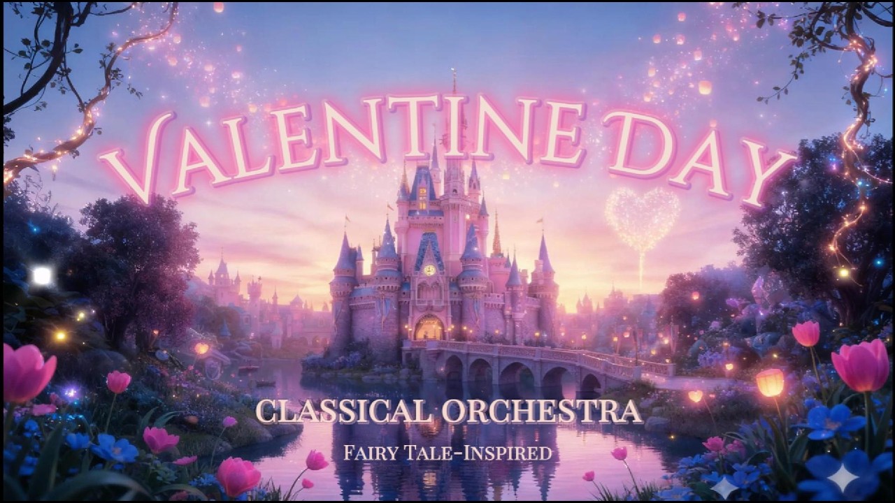 [𝐏𝐥𝐚𝐲𝐥𝐢𝐬𝐭] Valentine Day ∣ Fairy Tale-Inspired Classical Orchestra ∣ 발렌타인데이에 듣는 동화 속 한 장면 같은 음악 💌