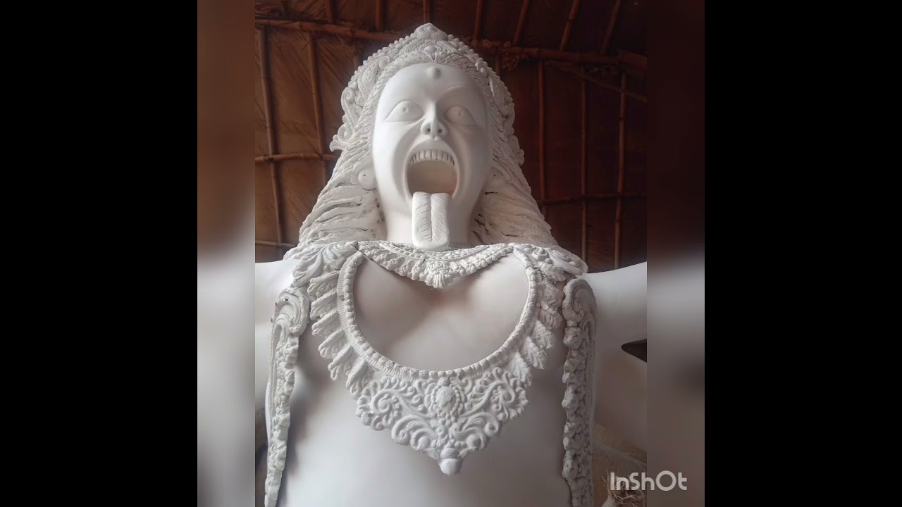 Maa kali idol making🌸#trending#shorts#mahakali#durgaidol#idolmaking#maadurga#reels#clayart#durgamaa