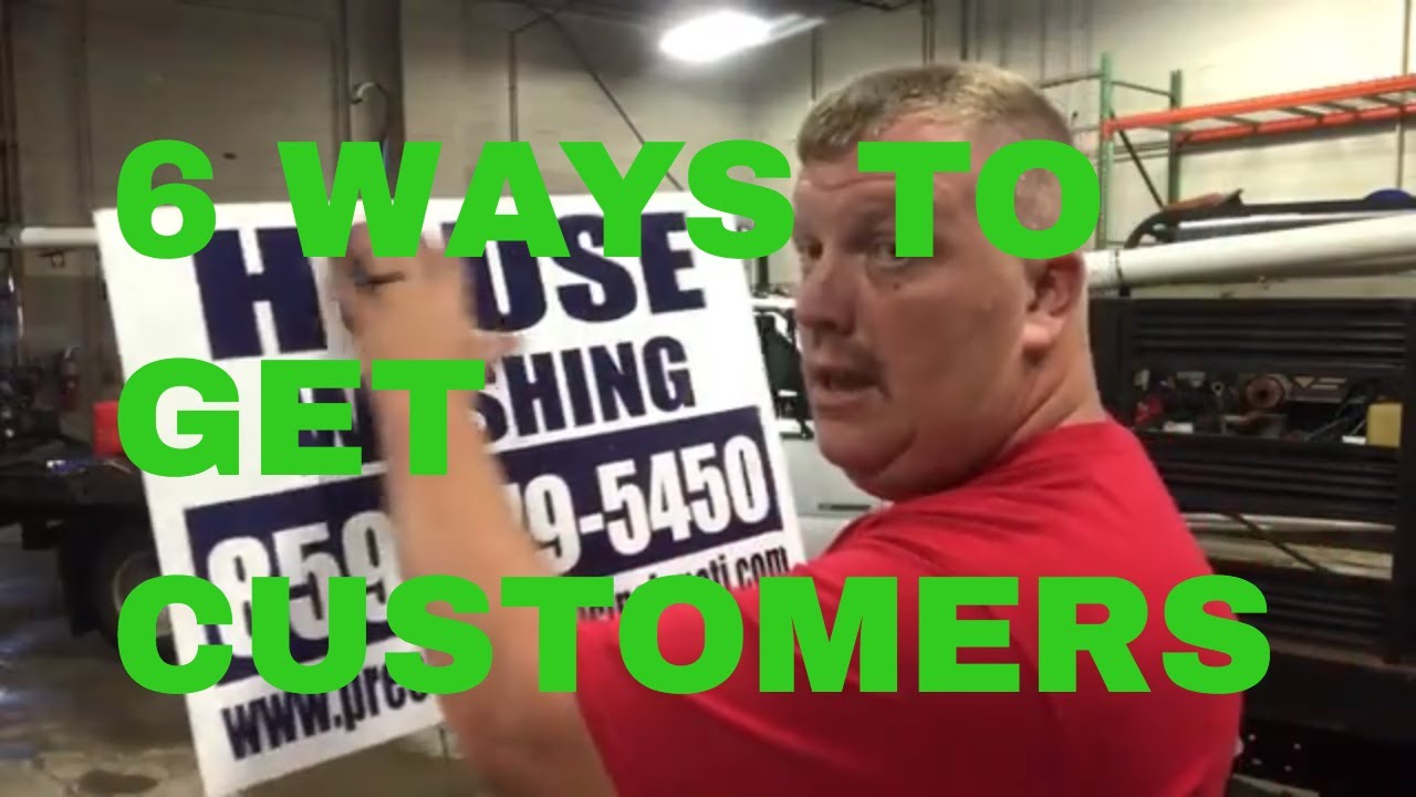 6 WAYS TO GET CUSTOMERS FOR YOUR SERVICE BUSINESS