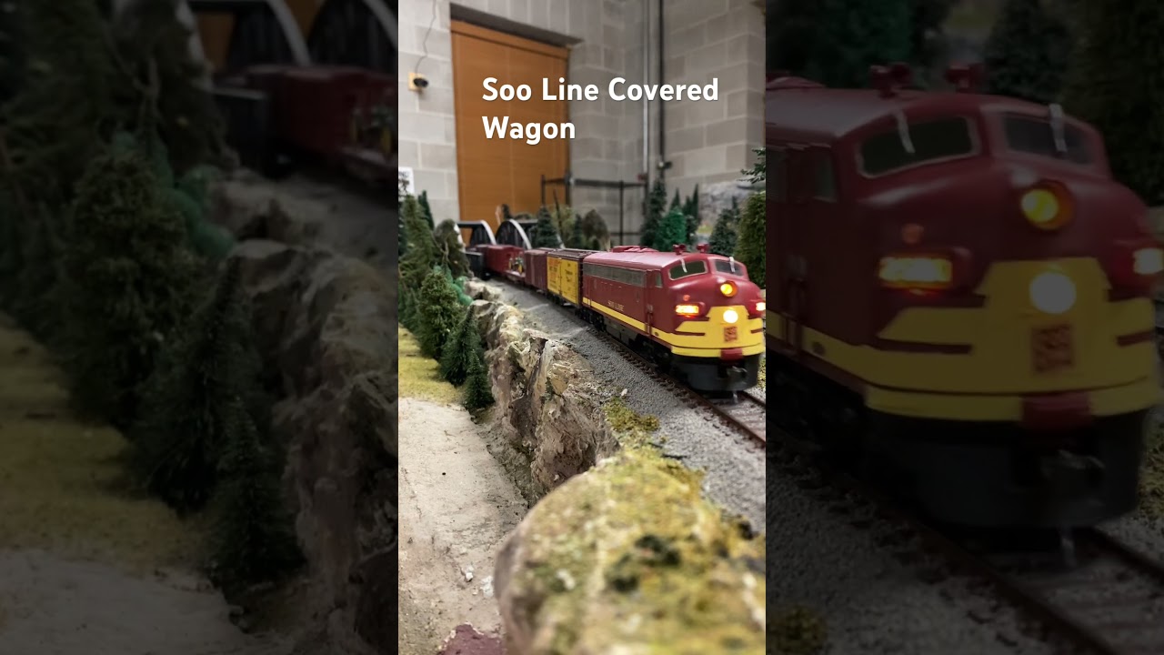 Soo Line FP7 2500 in HO Scale #modeltrains #modelrailroad #sooline #2500