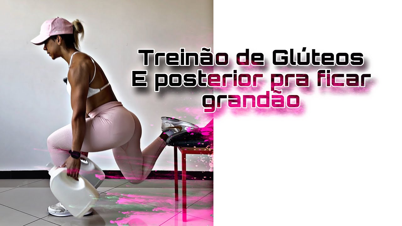 Como treinar glúteos em casa ? Vem fazer esse Treinão de Glúteos e posterior