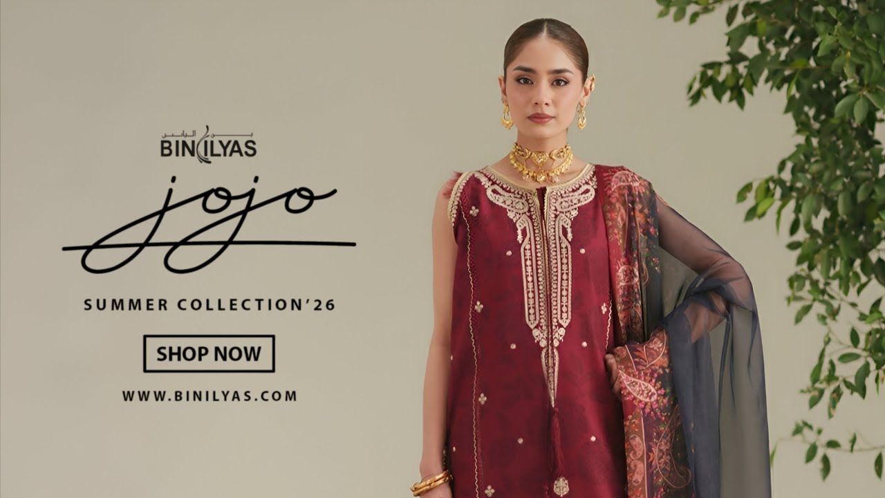 Binilyas Jojo Summer Collection 2026 | Binilyas New Summer Lawn Unstitched Collection 2026