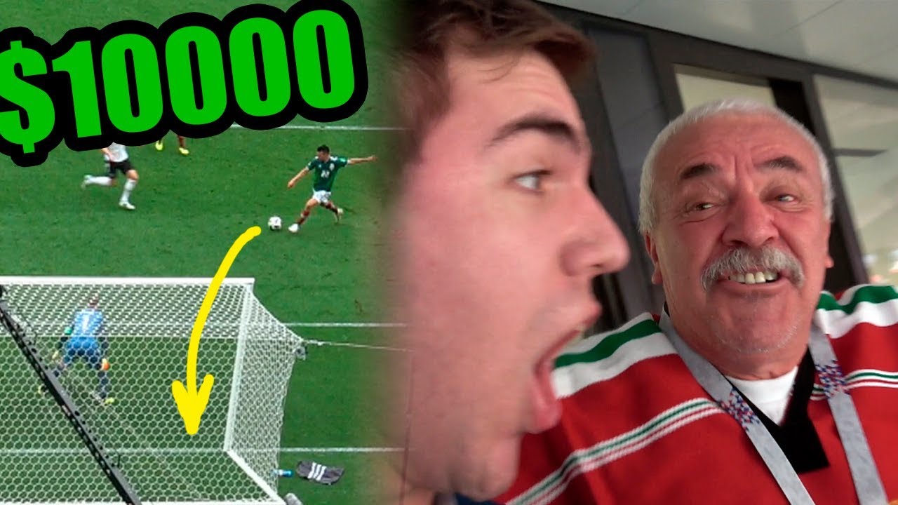 ENTRADA de 10,000 DOLARES al MUNDIAL!! Reacción MEXICO VS ALEMANIA 1-0
