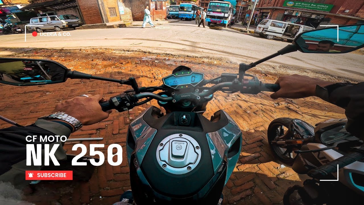Short ride to bhaktapur | Unexpected test ride of newly launched cfmoto nk 250