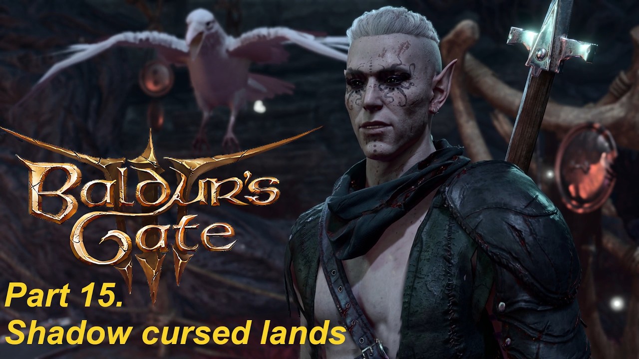 Baldur's Gate 3 Duo Honour Mode. Fallen Aasimar  Part 15. Exploring the shadow cursed Lands.