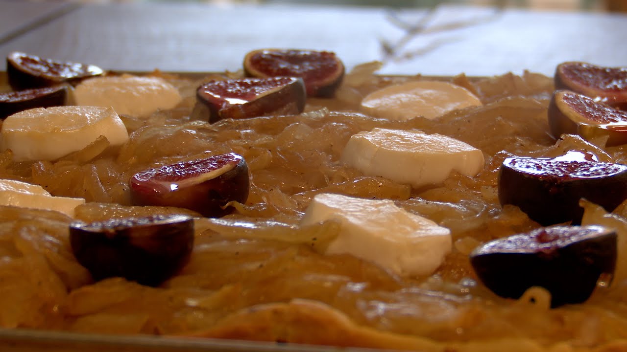 Coca de ceba, figues i formatge de cabra a Sant Joan  - Uep IB3
