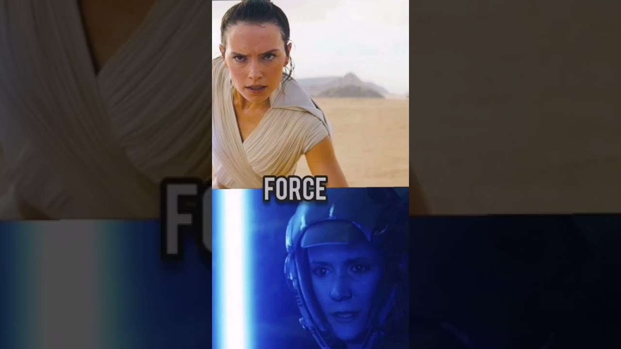 Rey vs Leia skywalker 🔥😲#rey#leiaskywalker