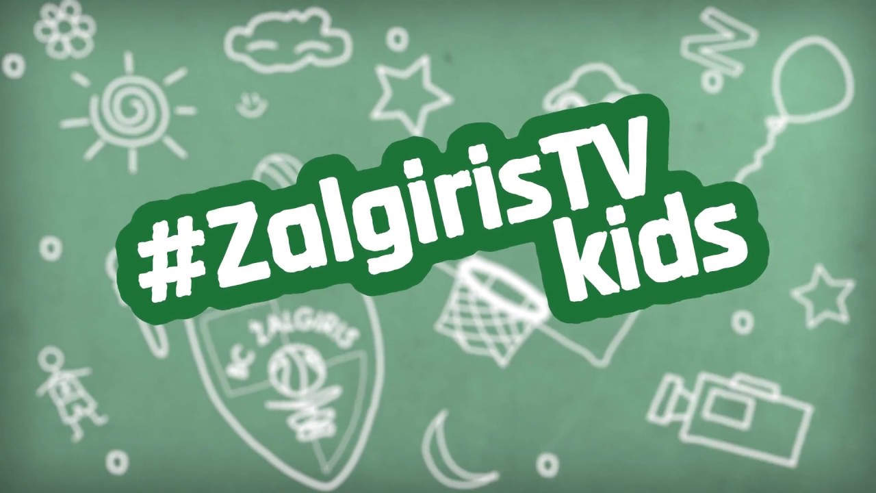 #ZalgirisTVKids su žalgiriečiais prisiminė mokyklos laikus