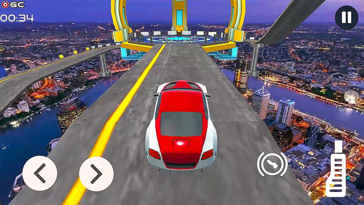 Mega Ramp Car Stunts Driving 3D / New Car Games 2021 / Android GamePlay