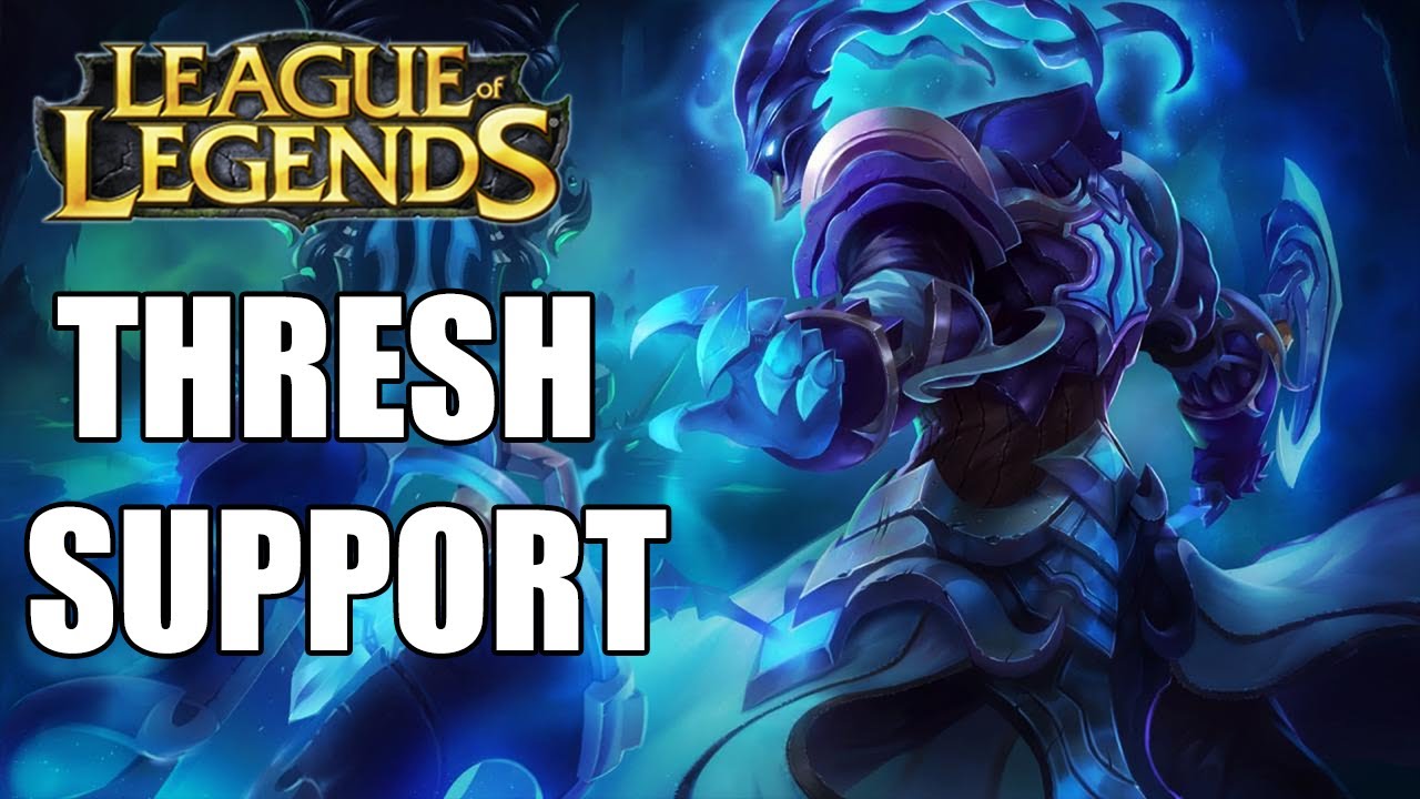 League of Legends - Thresh support - Gameplay and Commentary