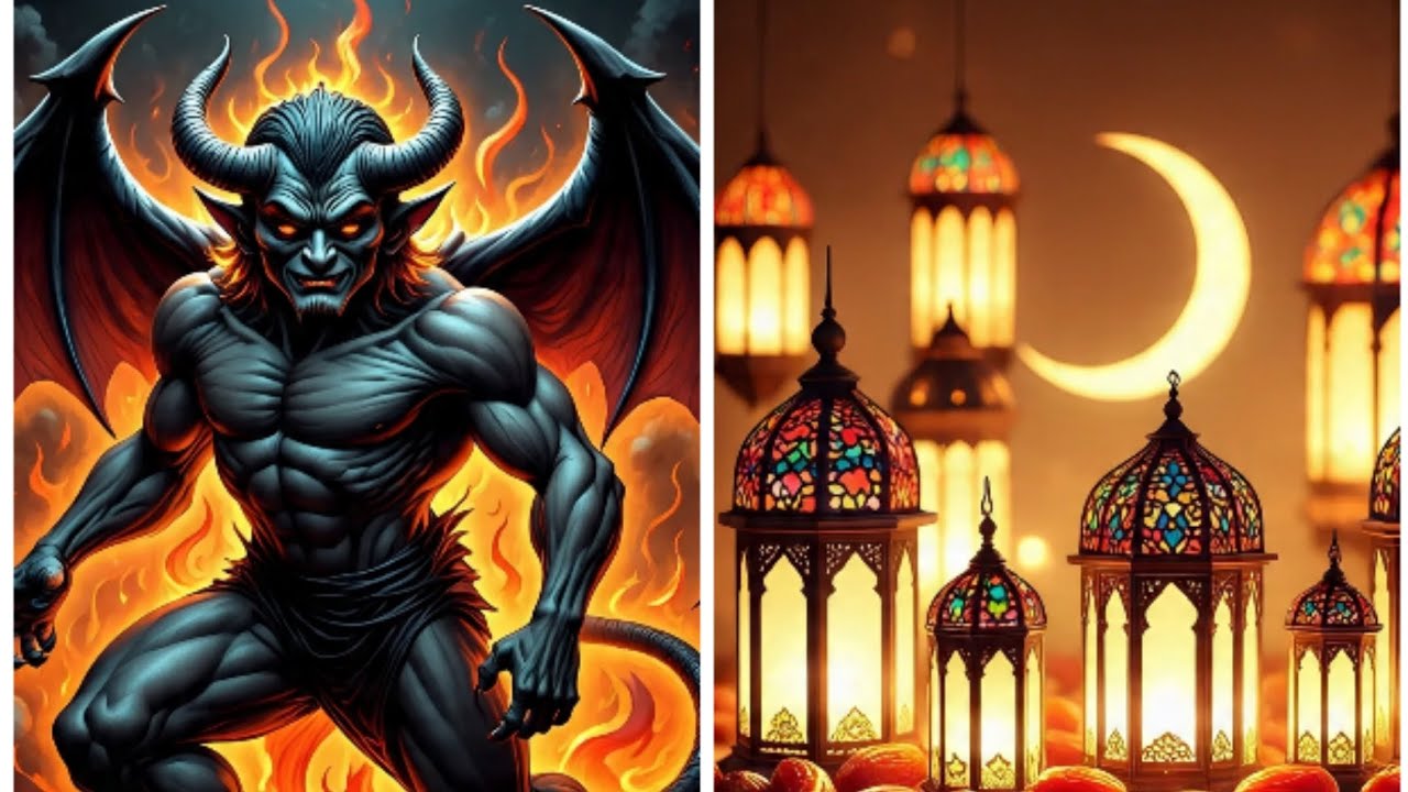 بالرغم من غياب الشيطان في رمضان،، الا ان النفوس لازالت سيئة.. 