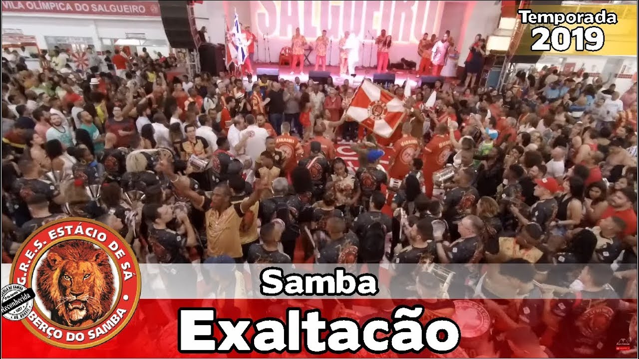 Estácio de Sá samba exaltação - Bateria no Salgueiro Convida - Apoteose ao vivo - #SC19 HD
