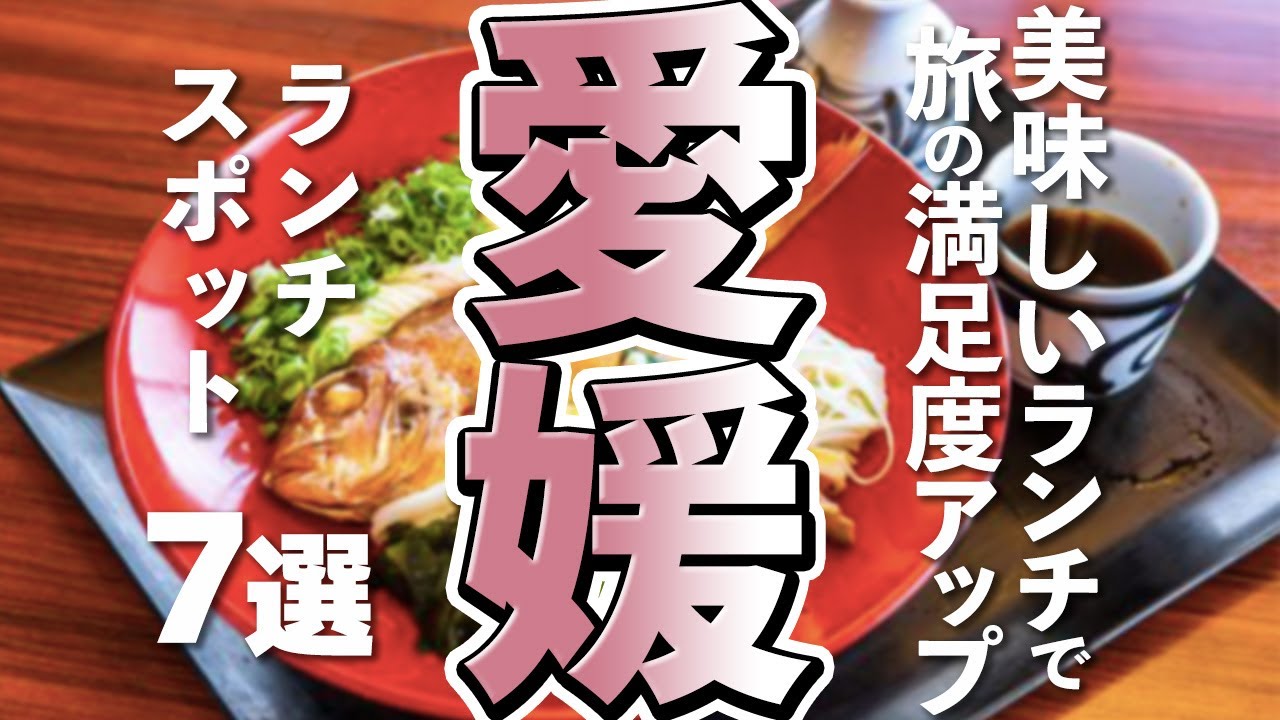 【愛媛観光/グルメ】愛媛で満喫したいランチグルメ７選