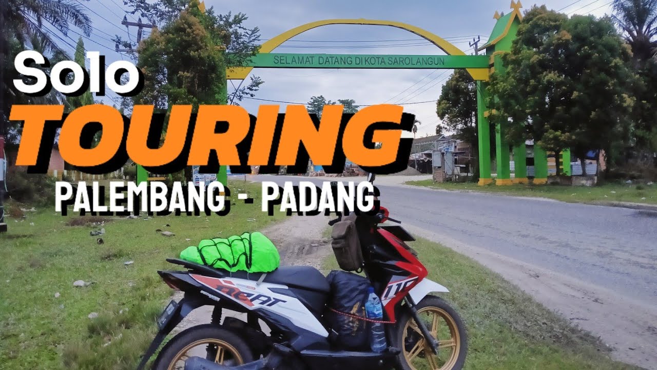 Eps 01 | Solo Touring Palembang - Padang | Naik Honda Beat⁉️