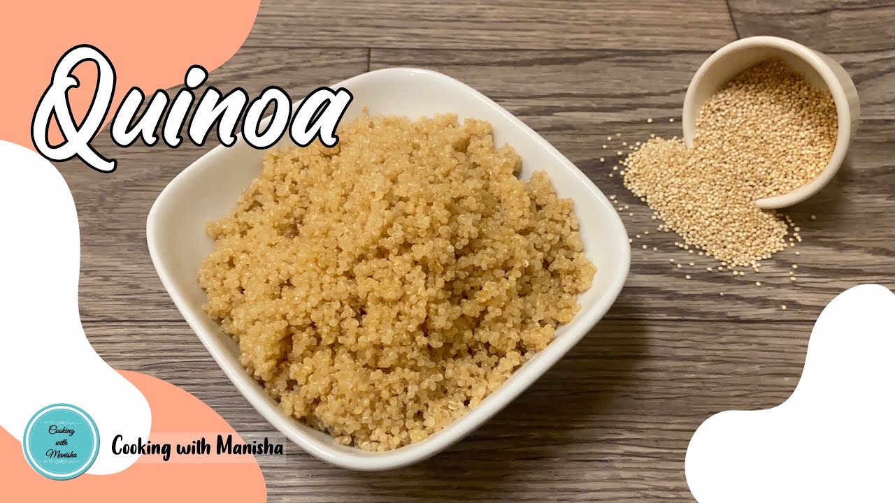 How to cook perfect Quinoa at home | #quinoarecipe | Cooking with Manisha
