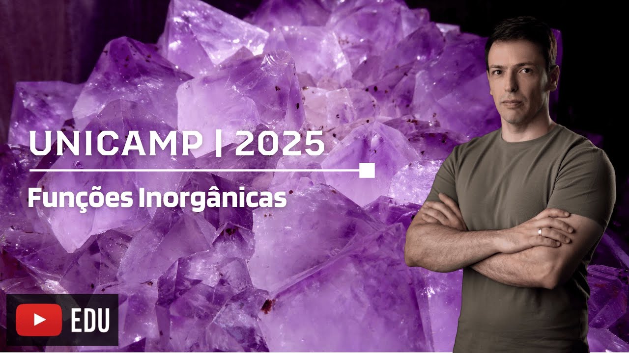 Questão UNICAMP/2025 - Funções Inorgânicas