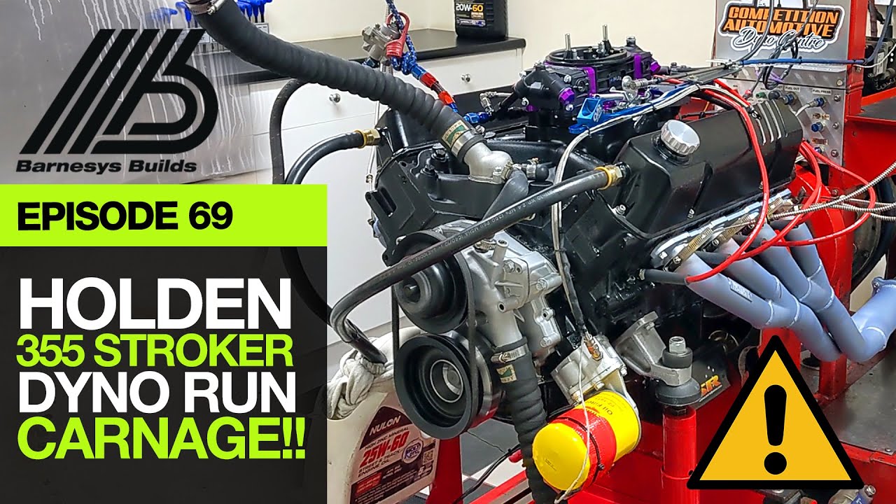 ЭПИЗОД 69 - HOLDEN 355 STROKER DYNO УСТРОИТ БОЙНЮ!