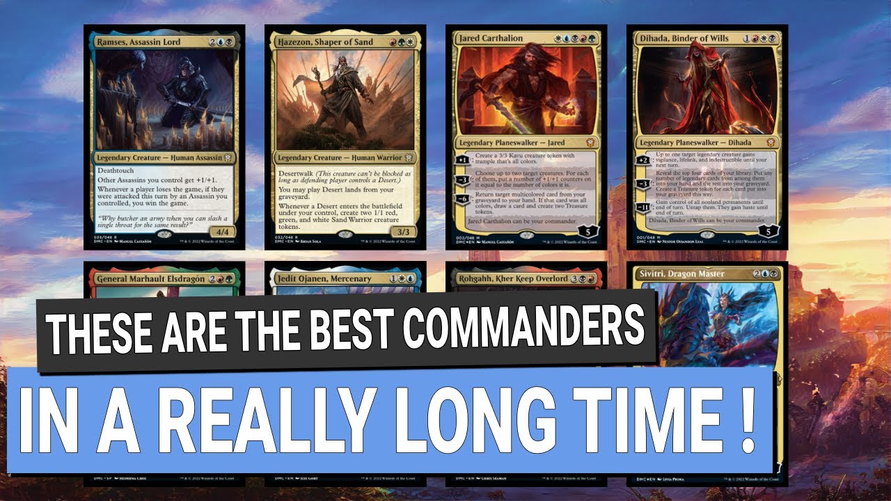 These Are The Best Commanders In A Really Long Time!  | DOMINARIA UNITED COMMANDER SPOILERS  |