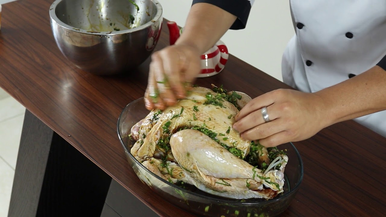 Como hacer un Pavo en Olla
